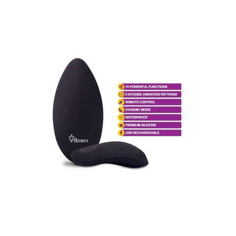 Racy Function Panty Vibe w/ Remote by Viben - Remote Control Vibrators