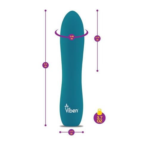 Vivacious Rumble Motor Rechargeable Bullet Violet by Viben - Bullet Vibrators