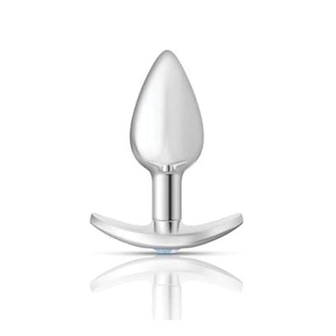 Cheeky Charms Silver Anchor Butt Plug With Jewel Kit - Butt Plugs