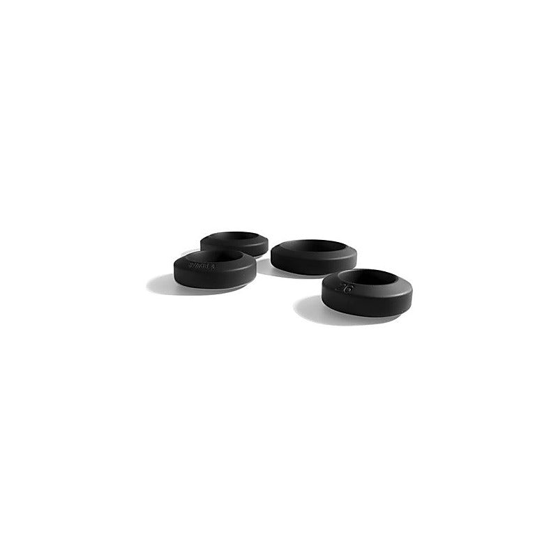Big Bulge Silicone Cock Ring Set by Brutus - Cock Ring Sets