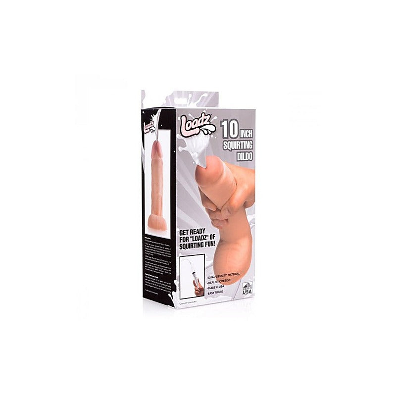 Loadz Ultra Lifelike Dual Density Squirting Dildo - Realistic Dildos