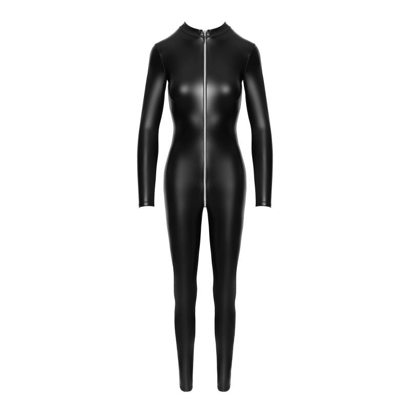 Power Wetlook Catsuit w/ Front Zipper Her Fetish - Her Fetish