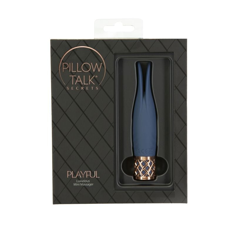 Pillow Talk Secrets Playful Massager by BMS Factory - Clit Ticklers and Pulsators