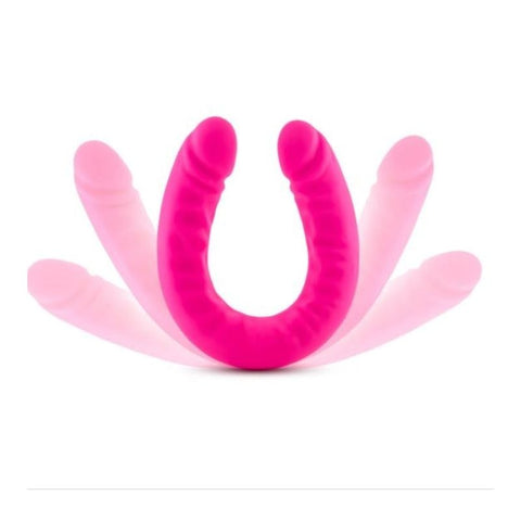 Ruse Silicone Double Dong by Blush Novelties - Double Ender