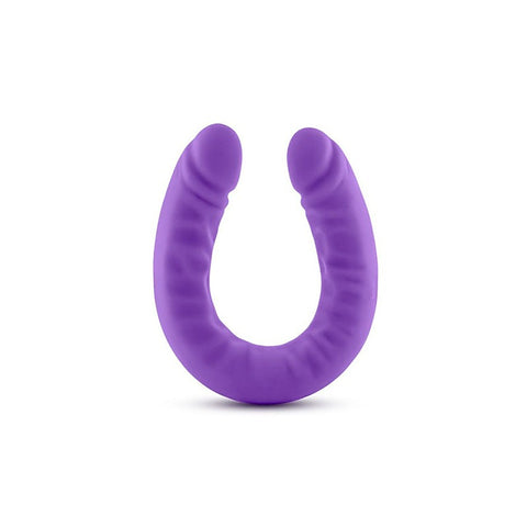 Ruse Silicone Slim 18 Inch Double Ender Realistic Dong - Double Ender