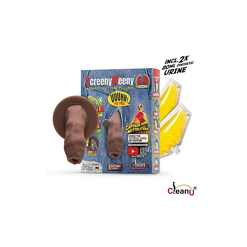 Screeny Weeny 6.0 Uncut Fake Penis - Realistic Dildos