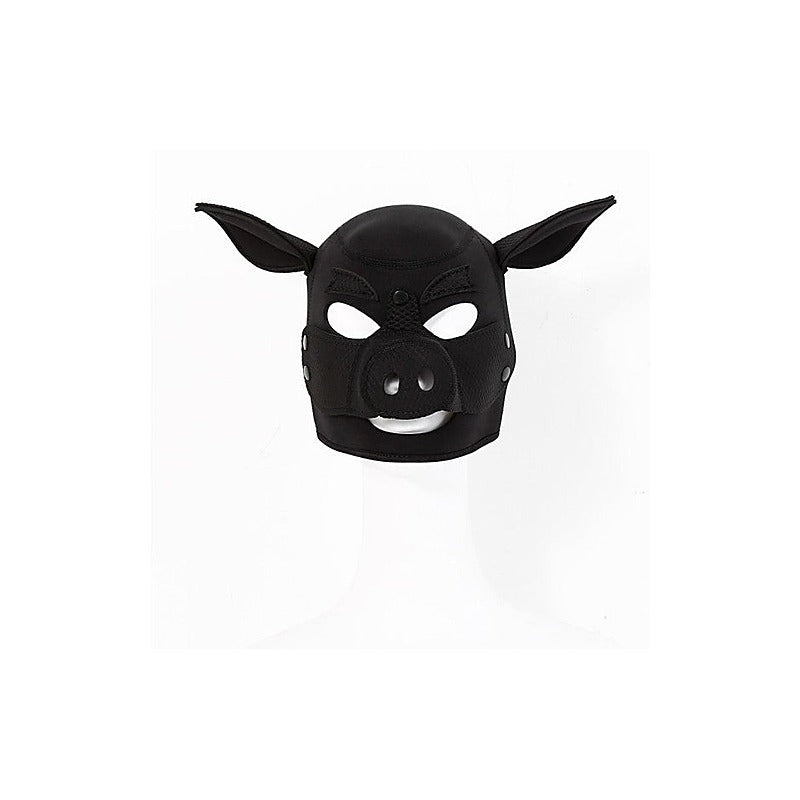 Daytona BDSM Play Neoprene Pig Mask - Bondage Hoods