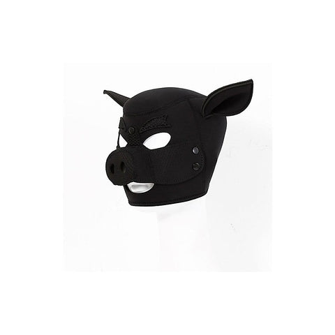 Daytona BDSM Play Neoprene Pig Mask - Bondage Hoods