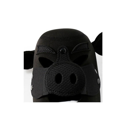 Daytona BDSM Play Neoprene Pig Mask - Bondage Hoods