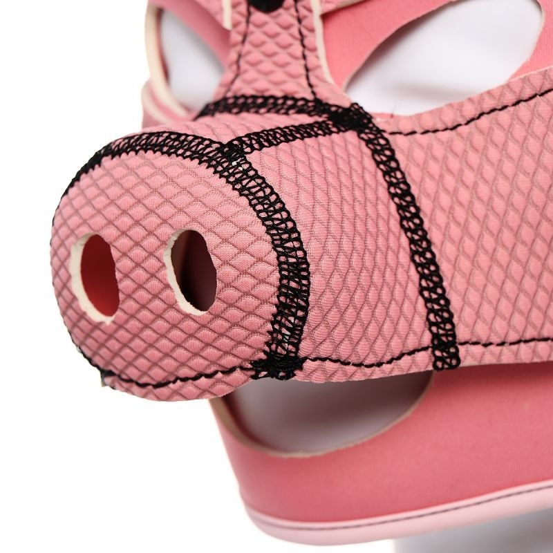 Neoprene Pig Mask by Doc Johnson - Bondage Hoods