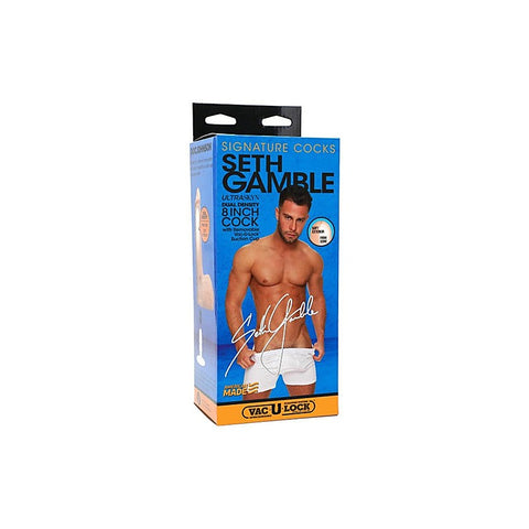 Seth Gamble Ultraskyn Realistic Cock 8 Inch by Doc Johnson - Realistic Dildos