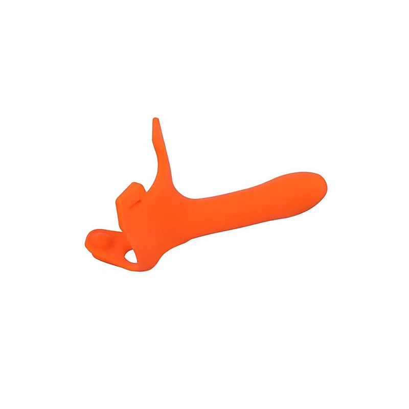 Perfect Fit Zoro Strap On Sex Toy 5.5 Inch Orange - Strap On Sextoys