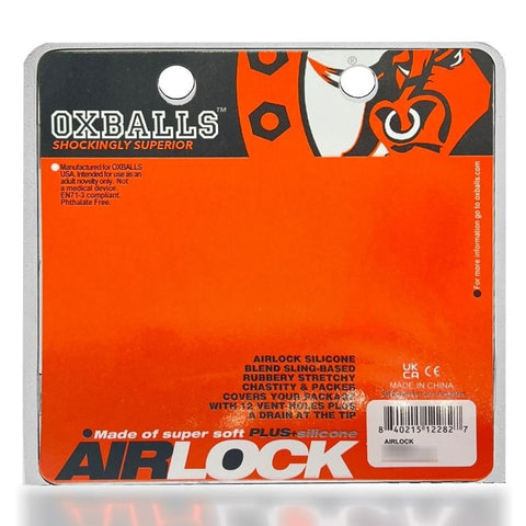 Airlock Air-Lite Vented Chastity Ice by OxBalls - Male Chastity