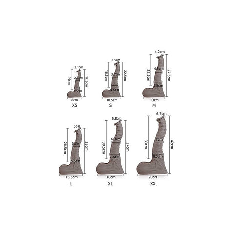 Dexter Medium Liquid Silicone Dildo by Sport Fucker - Non-Realistic Dildos