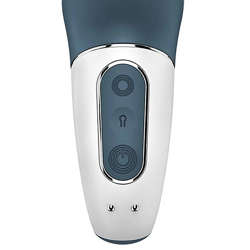Satisfyer Air Pump Booty 2 Anal Vibrator Dark Grey - Anal Vibrators