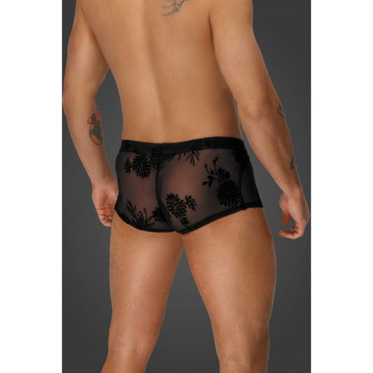 Flock Embroidery Short-Shorts by Noir Handmade - His Fetish