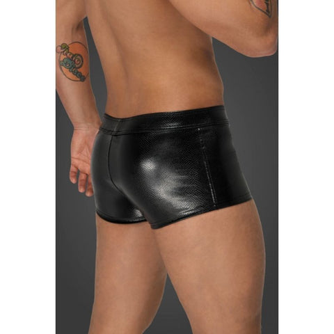 Snake Wetlook Mens Fetish Wear Short Shorts by Noir Handmade - His Fetish