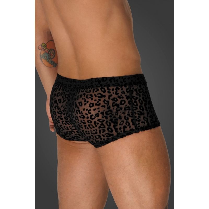 Leopard Flock Shorts by Noir Handmade - His Fetish