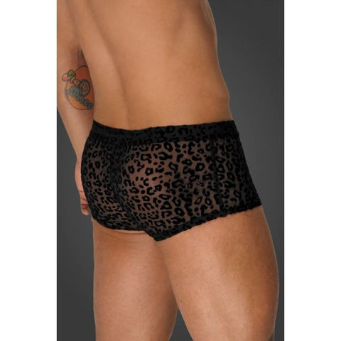 Leopard Flock Shorts by Noir Handmade - His Fetish