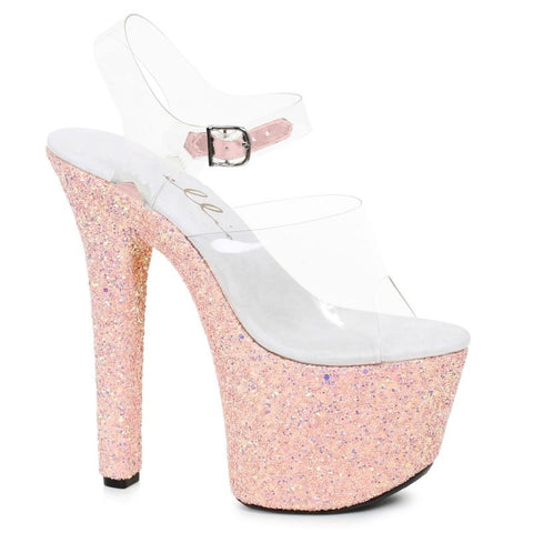 7 Inch Stiletto Platform Sandal by Ellie Shoes - Womens Footwear