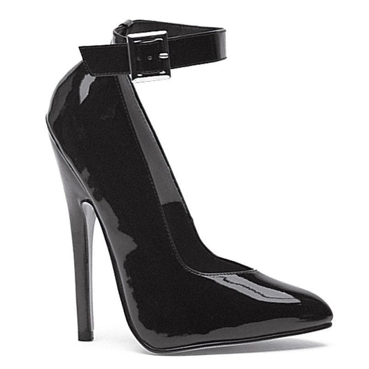 Fetish Pump w/ Ankle Strap by Ellie Shoes - Womens Footwear