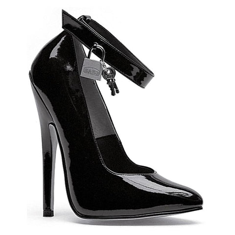Fetish Pump w/ Lock and Key by Ellie Shoes - Womens Footwear