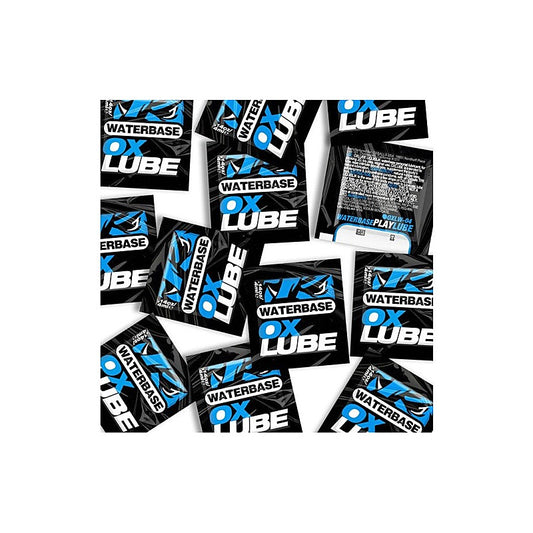 Oxballs LIQUISLIK Waterbased OXLube 50 Pack Sachets - Water Based Lubes