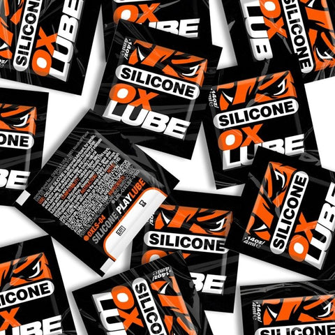 THICK Silicone OXLube Sachets Silicone Based Lube - Silicone Based Lubes
