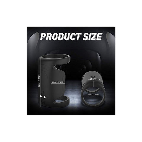 S-Hande Royal Dual Motor Penis Shaft Massager - Vibrating Cock Rings