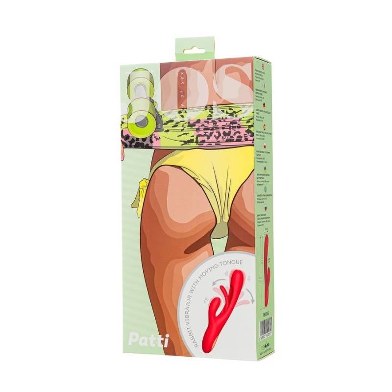 JOS Patti Moving Tongue Rabbit Vibrator by ToyFa - Rabbit Vibrators