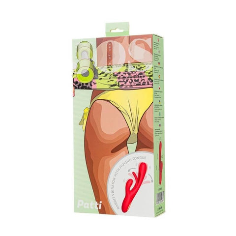 JOS Patti Moving Tongue Rabbit Vibrator by ToyFa - Rabbit Vibrators