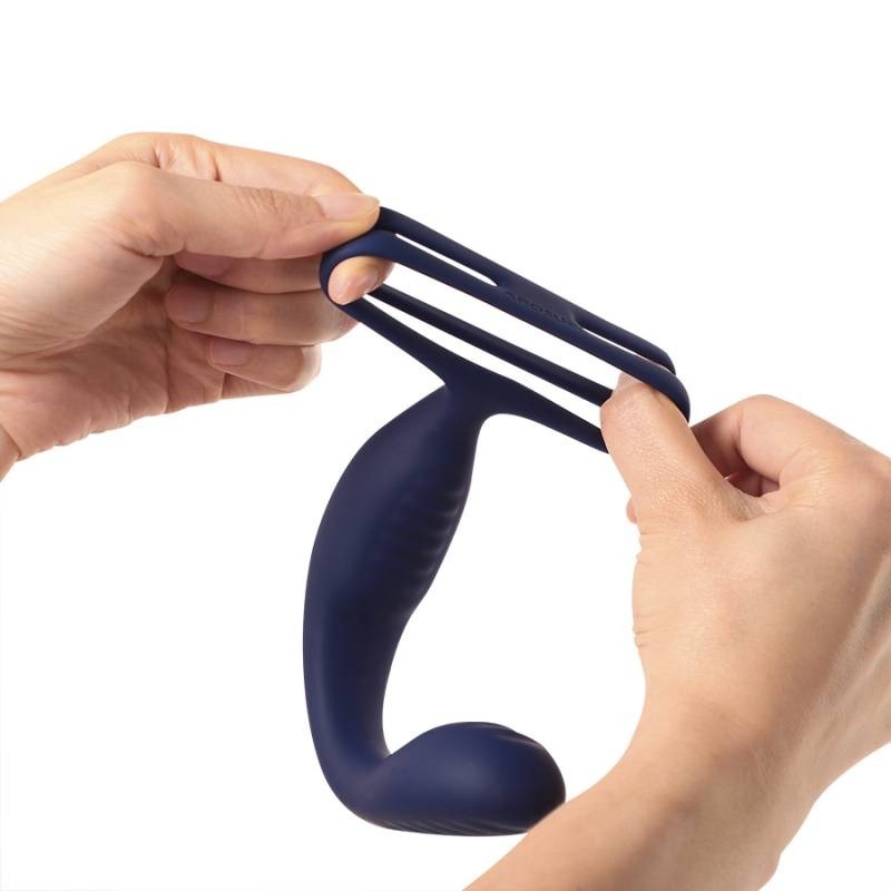 VibraDuo Vibrating Anal Probe & Perineum Stimulator - Butt Plugs