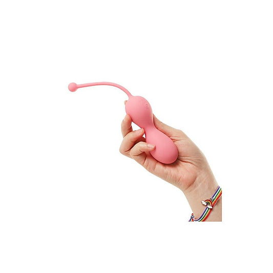 Arosum Come Hither Kegelator Duo Vaginal Balls Stimulator With Remote Control - Love Eggs and Kegel Exercisers