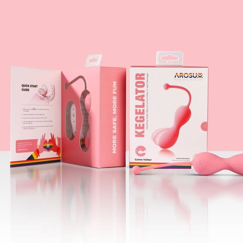Kegelator Duo Vaginal Balls Stimulator by Arosum - Love Eggs and Kegel Exercisers