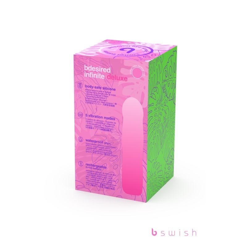 Bdesired Infinite Deluxe Flamingo Vibrator by B Swish - G-Spot Vibrators