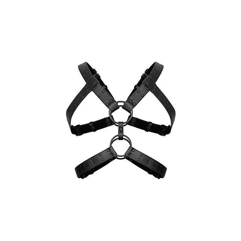 Premium Rocco BDSM Play Harness by Easytoys - Cuffs And Restraints