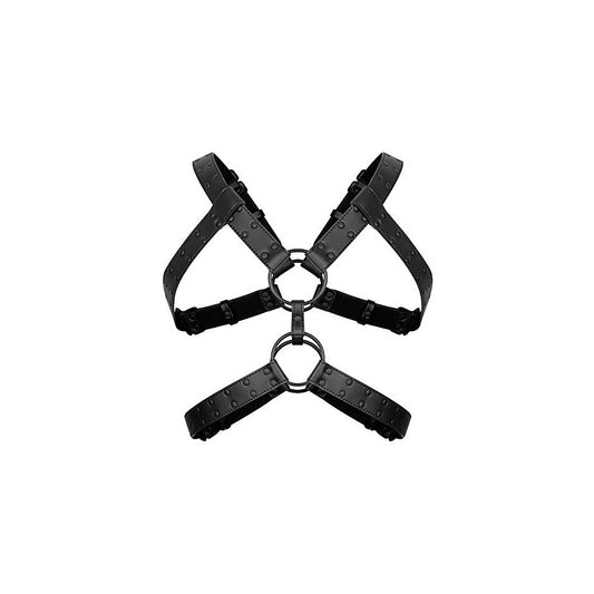 Bedroom Fantasies Rocco BDSM Play Harness Black