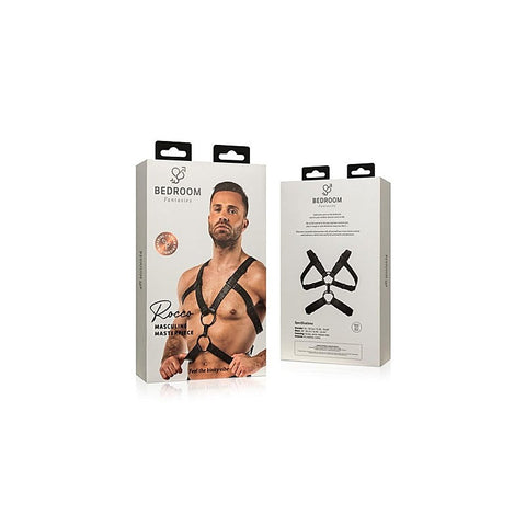 Premium Rocco BDSM Play Harness by Easytoys - Cuffs And Restraints