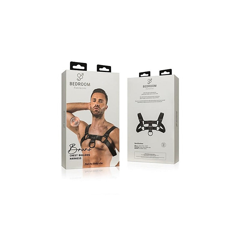 Premium Bruno Fetish Play Harness by Easytoys - Cuffs And Restraints