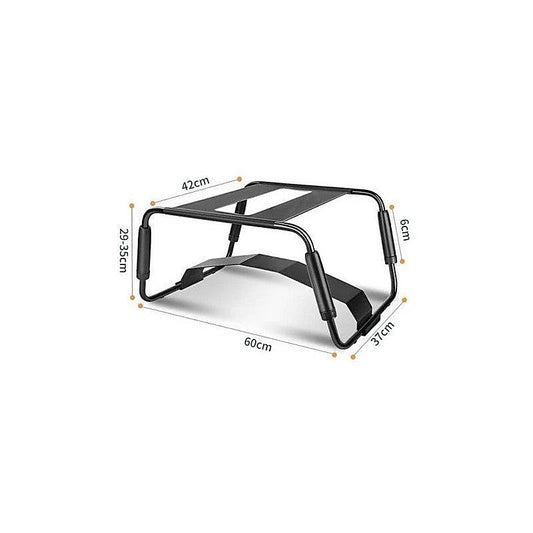 Daytona Sex Chair With Adjustable Height & Arch Bridge Black
