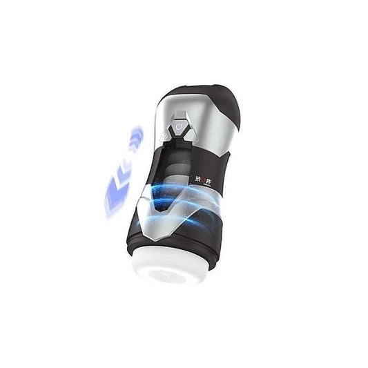 Drywell DVA Automatic USB Thrusting & Vibrating Male Masturbator - Masturbators and Strokers