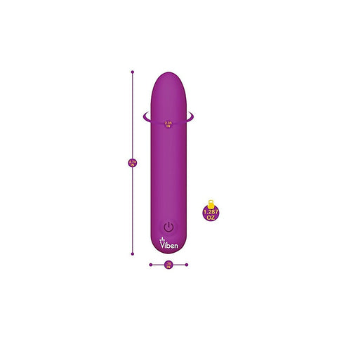 Bombshell Mighty Bullet Vibrator by Viben - Bullet Vibrators