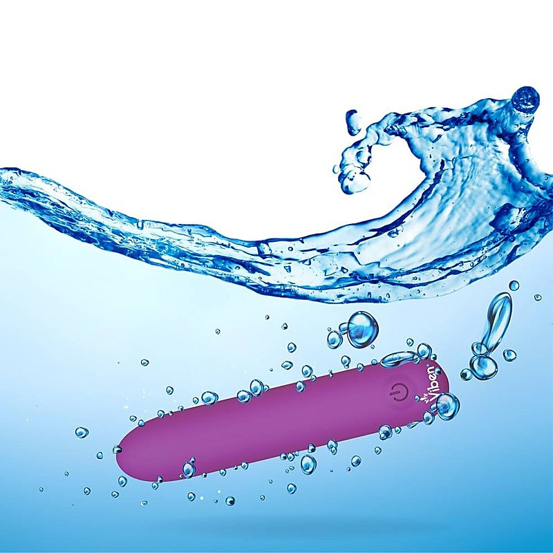 Bombshell 5 Speed USB Mighty Bullet Berry by Viben - Bullet Vibrators