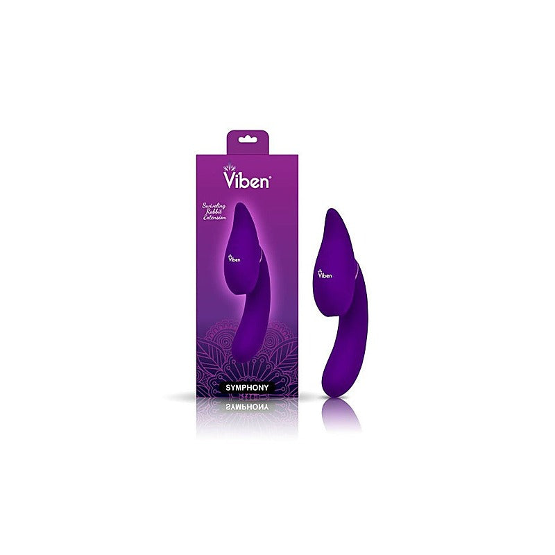 Symphony 21 Mode Swivel Suction Head Triple Motor by Viben - Clit Ticklers and Pulsators