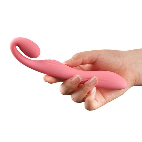 G Snuggle Ultrasoft Sprout Shaped Vibrator by Arosum - G-Spot Vibrators
