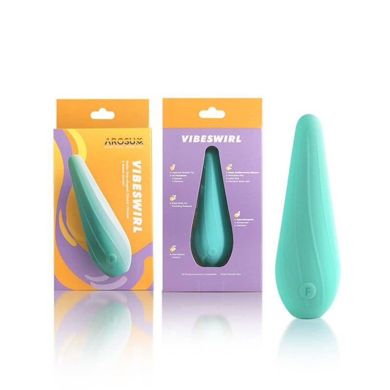 VibeSwirl Drip Shape Rechargeable Personal Vibrator - Personal Massagers