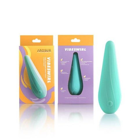 VibeSwirl Drip Shape Rechargeable Personal Vibrator - Personal Massagers