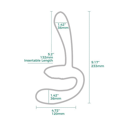 Sapphi Detachable Strapless Strap On Double Vibrator - Strap On Sextoys