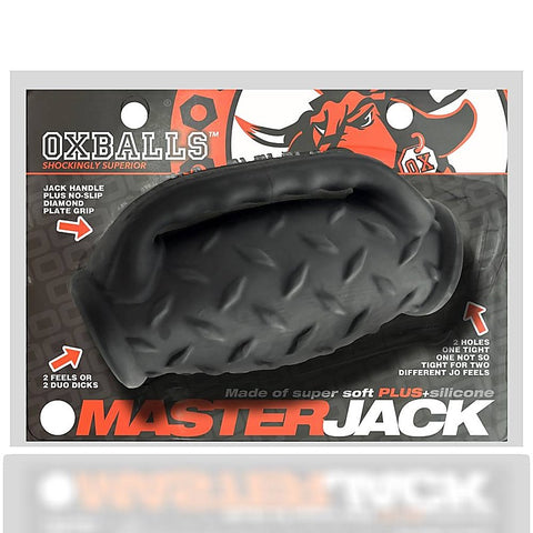 Masterjack Double Penetration JO Ice Masturbator - Masturbators and Strokers