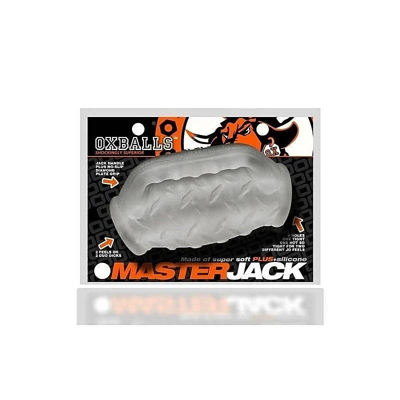 Oxballs Masterjack Double Penetration JO Male Stroker - Masturbators and Strokers